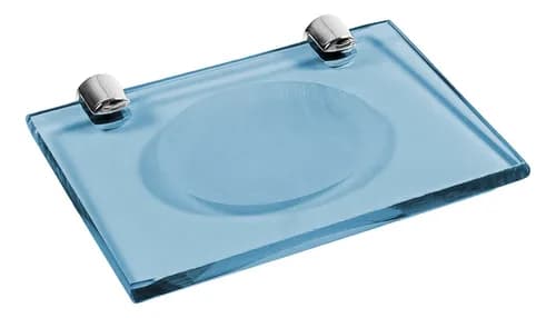 Saboneteira De Parede Sabão Para Banheiro Com Suporte 13x10 - Cores