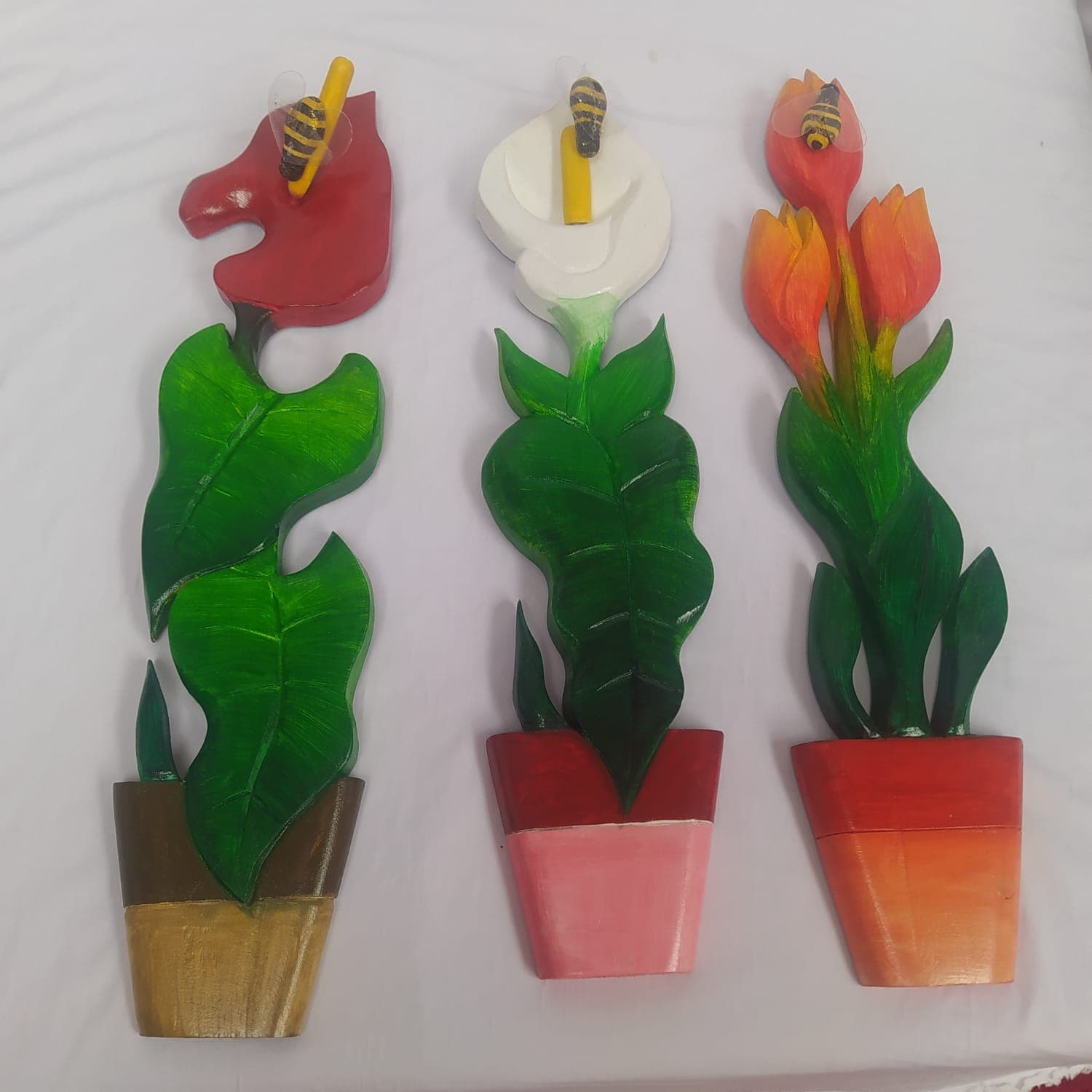 Escultura Quadro Lírio - imagem 2
