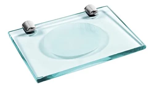 Saboneteira De Parede Sabão Para Banheiro Com Suporte 13x10 - Cores - imagem 7