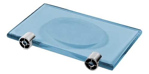 Saboneteira De Parede Sabão Para Banheiro Com Suporte 13x10 - Cores - imagem 2