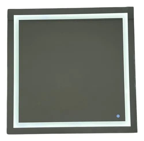 Espelho 60x70cm Camarim Led Branco Botão Touch Maquiagem