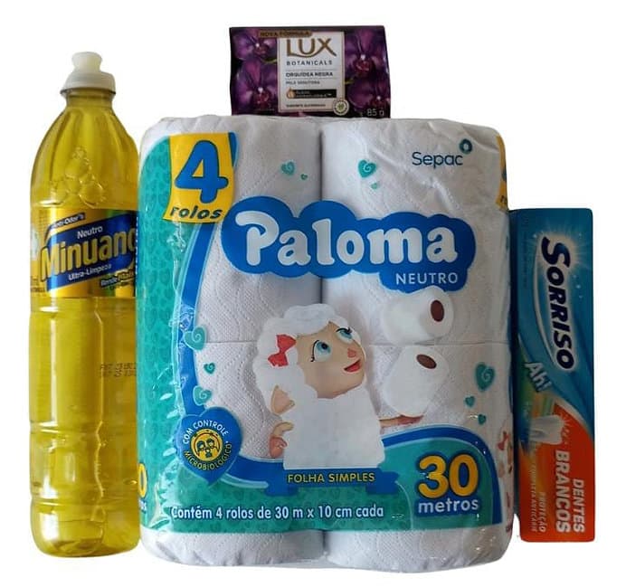 Cesta Higiene - 4 itens