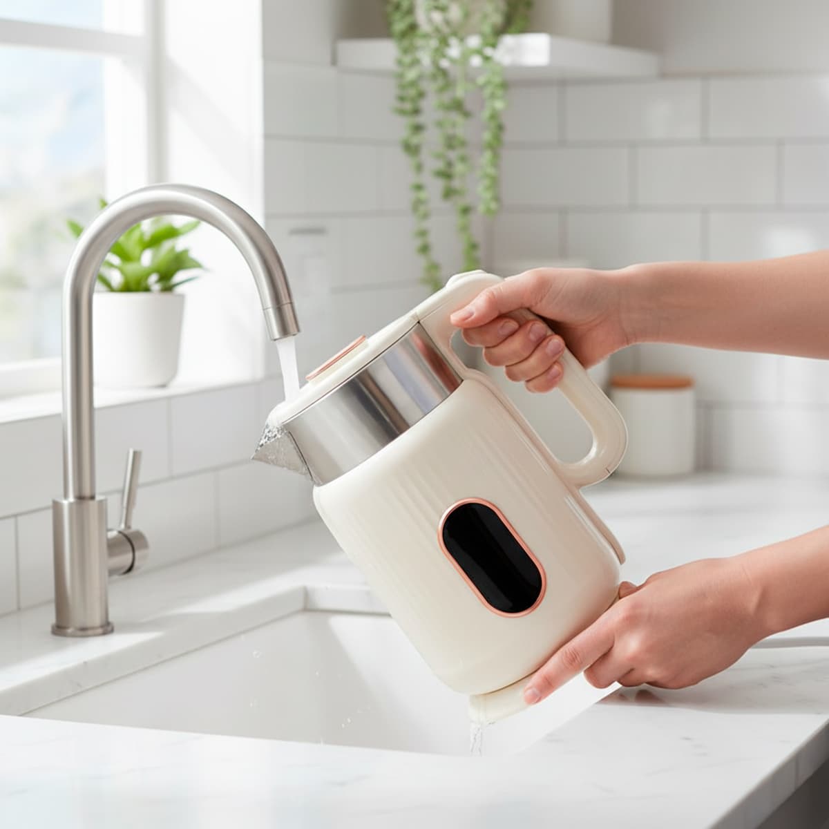 Chaleira Elétrica Térmica Chá Café Água Quente Facilidade Voltagem:220V - imagem 7