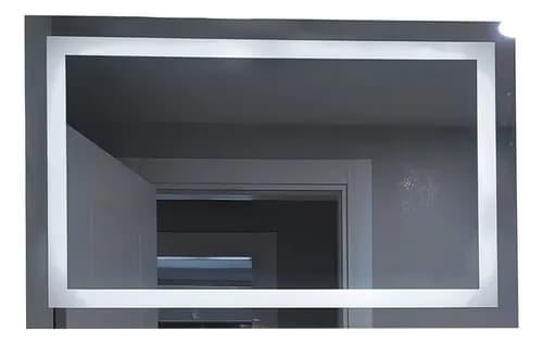 Espelho Led Camarim Banheiro Quarto 160x60cm Botão Touch